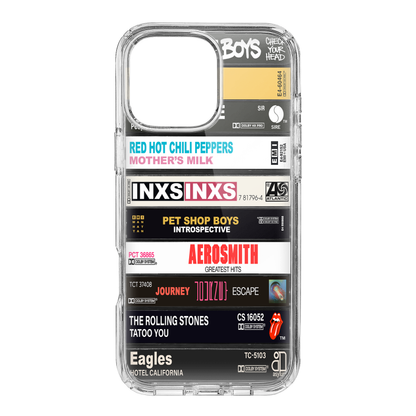 80's Rock Albums Cassette Collection Retro Phone Case