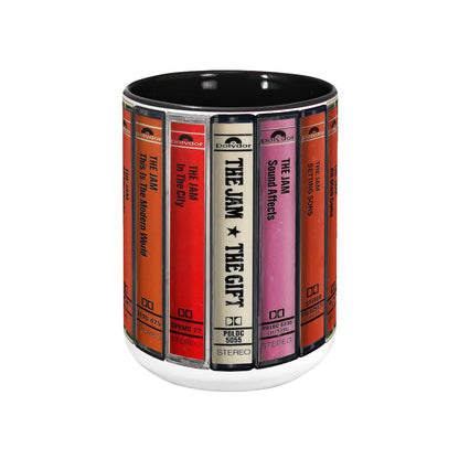 The Jam Albums Cassette Retro Collection Accent Mug