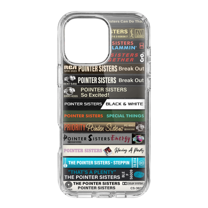 Pointer Sisters Albums Cassette Collection Retro Phone Case