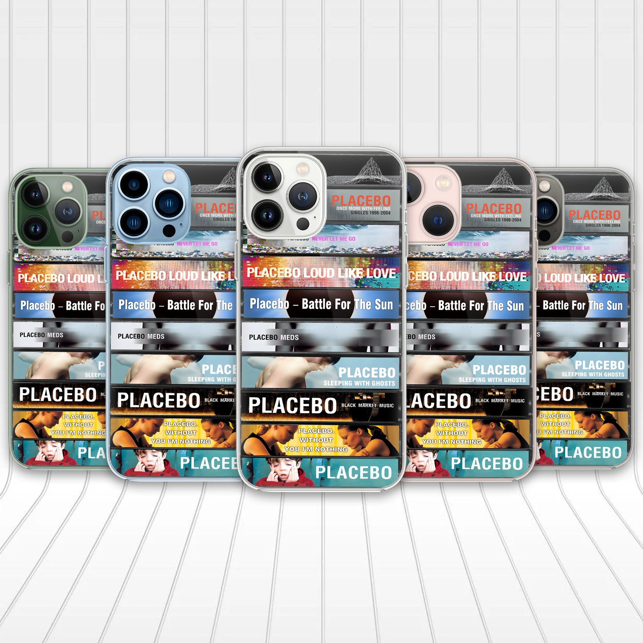 Placebo Albums Cassette Collection Retro Phone Case