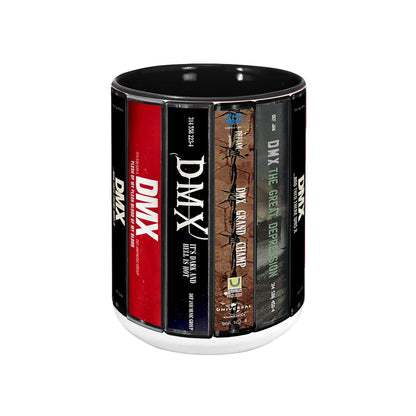 DMX Albums Cassette Collection Retro Accent Mug