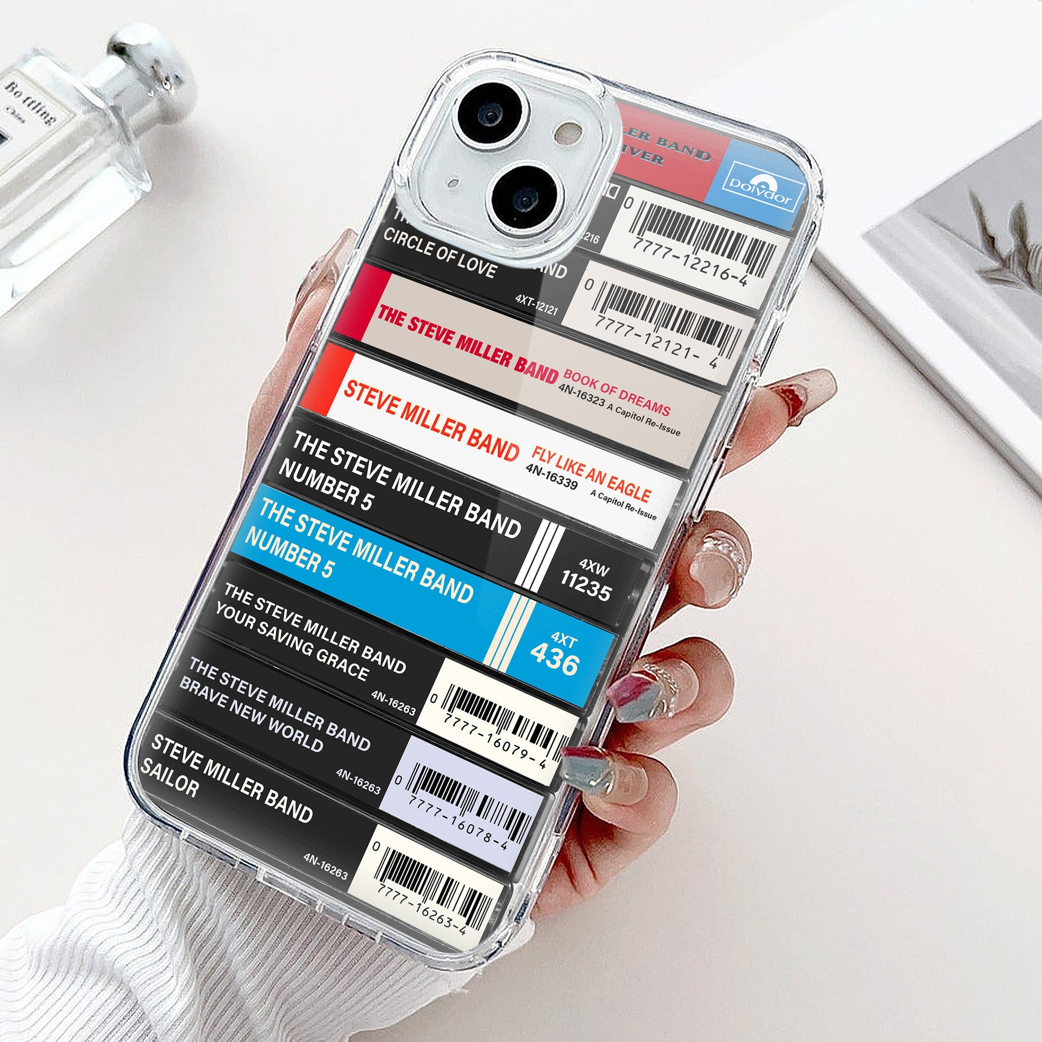 Steve Miller Band Albums Cassette Collection Retro Phone Case