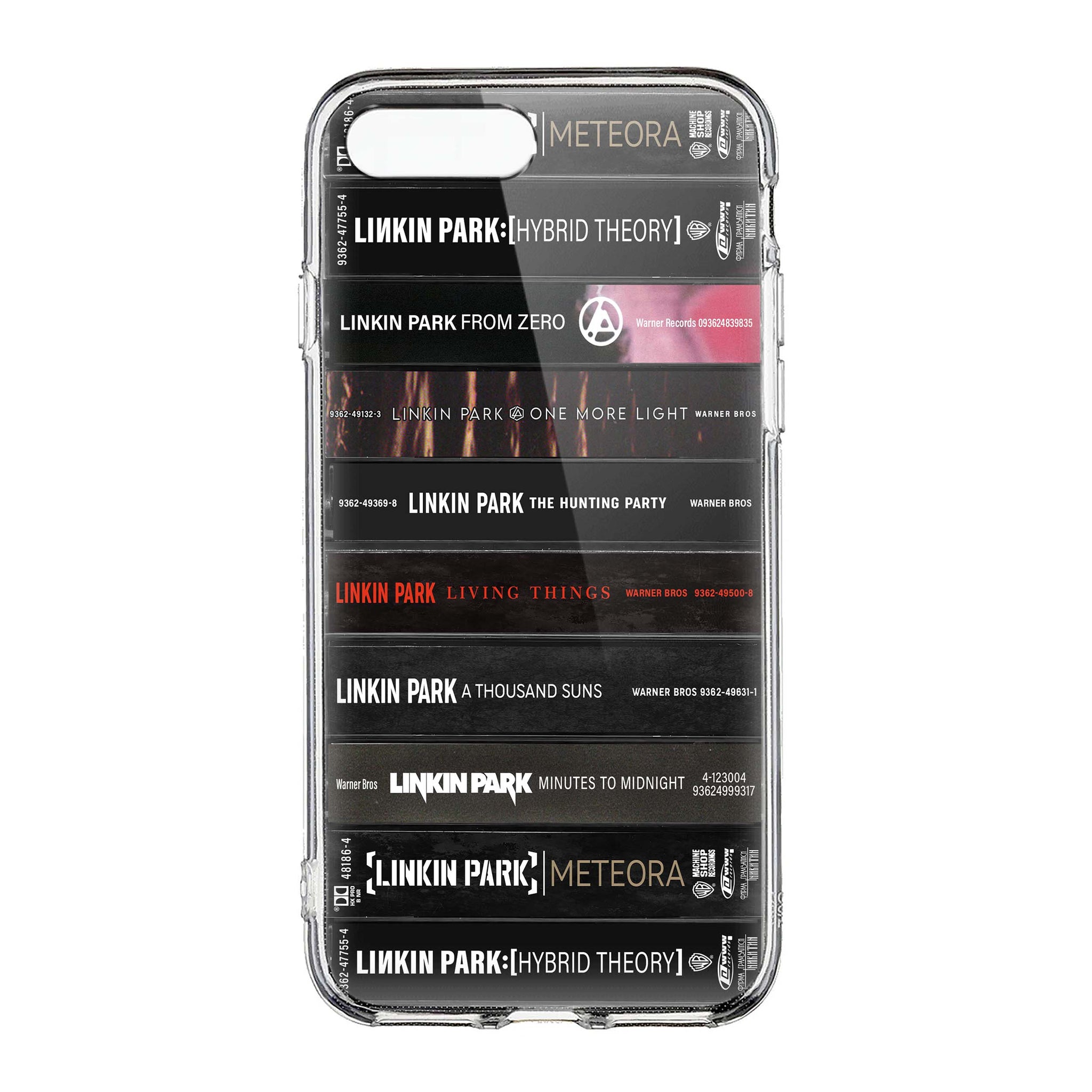 Linkin Park Albums Cassette Collection Retro Phone Case