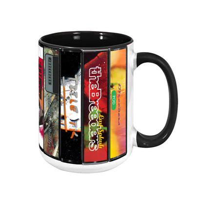 The Breeders Albums Cassette Collection Retro Accent Mug