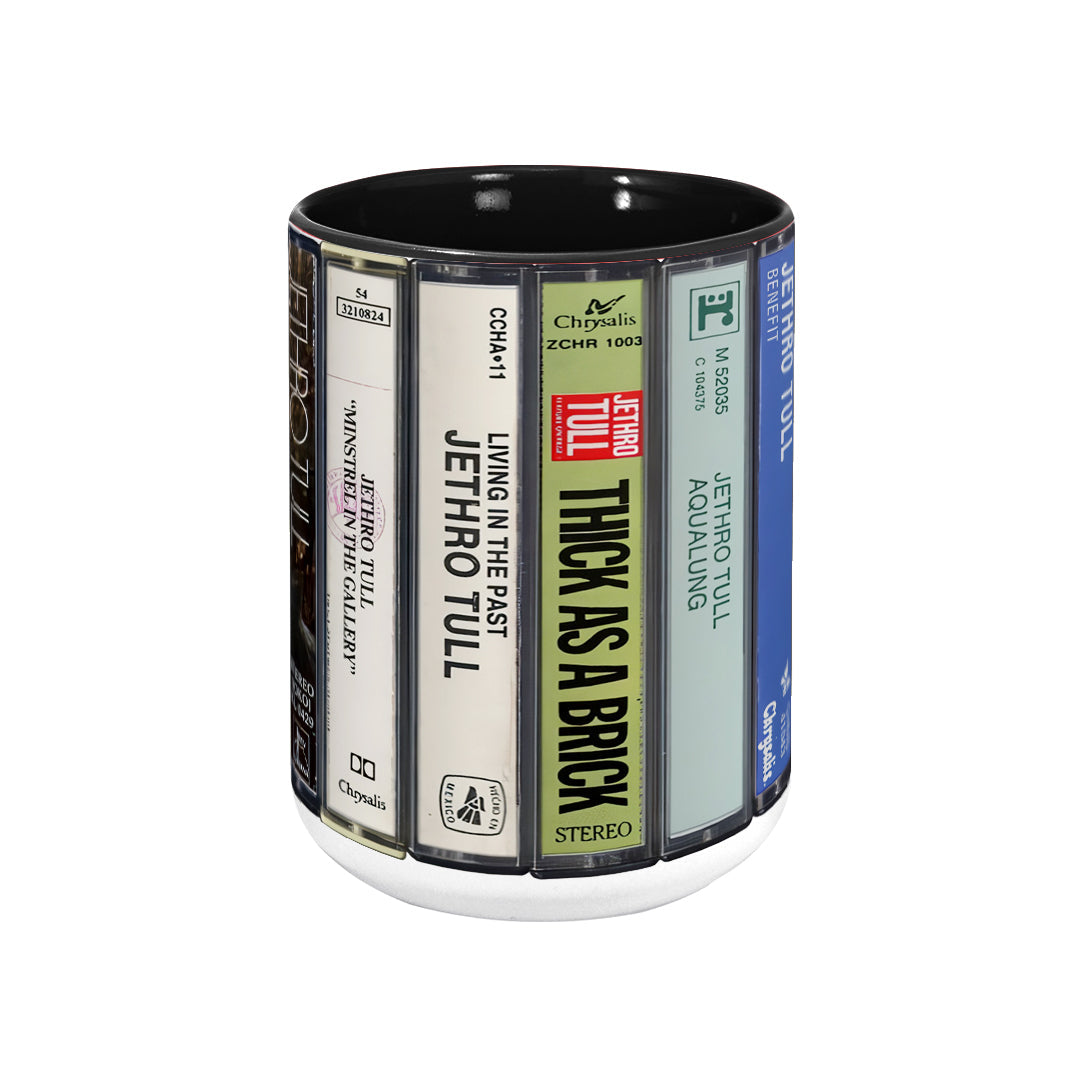 Jethro Tull Albums Cassette Retro Collection Accent Mug
