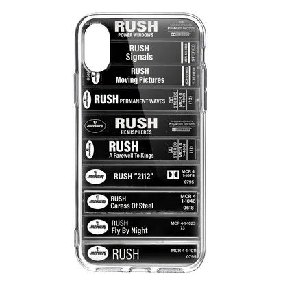 Rush Albums Cassette Collection Retro Phone Case