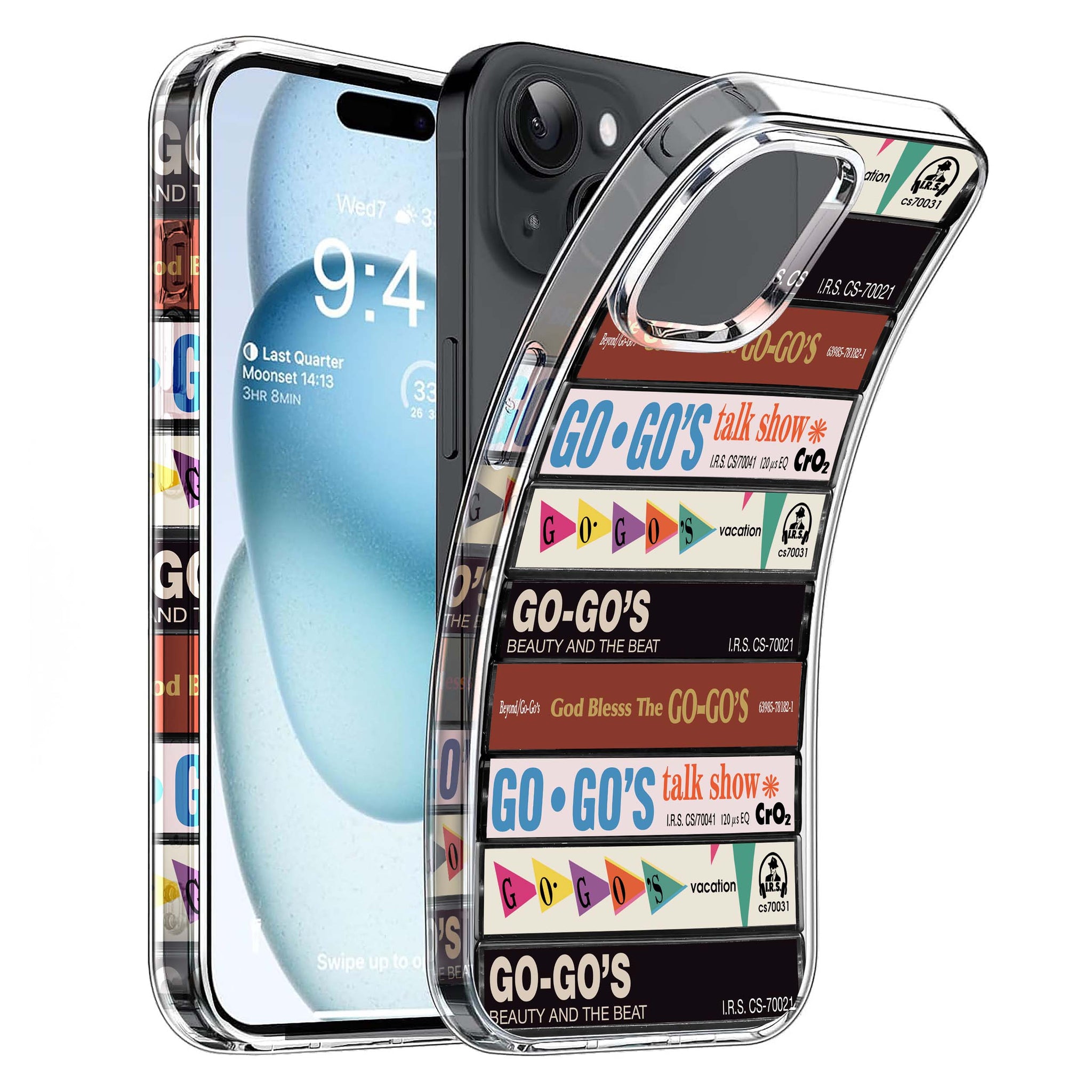 Go-Go's Albums Cassette Collection Retro Phone Case
