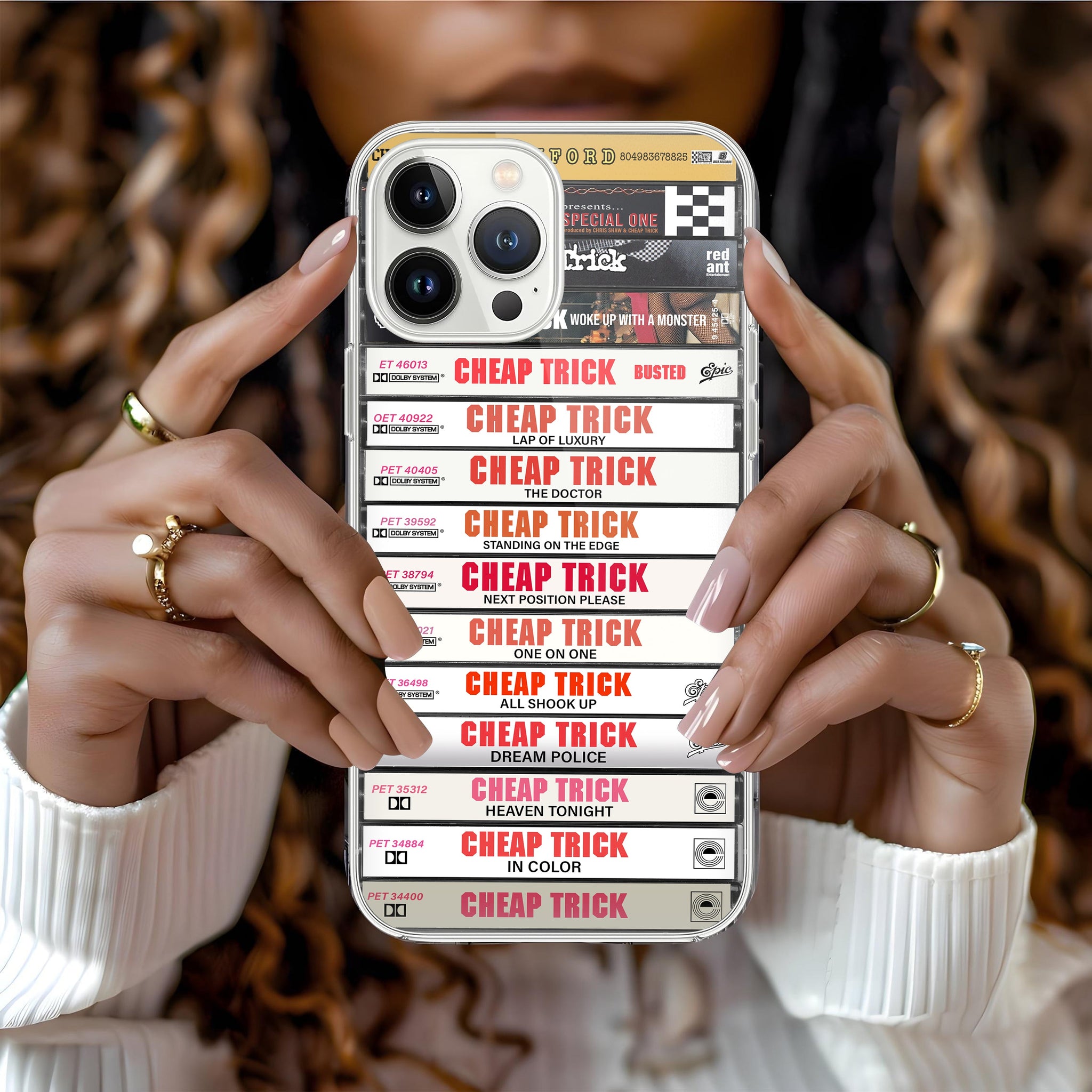 Cheap Trick Albums Cassette Collection Retro Phone Case