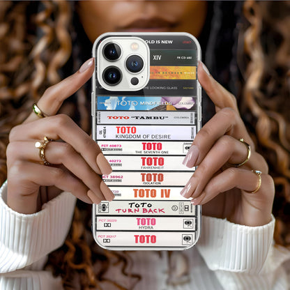 Toto Albums Cassette Collection Retro Phone Case