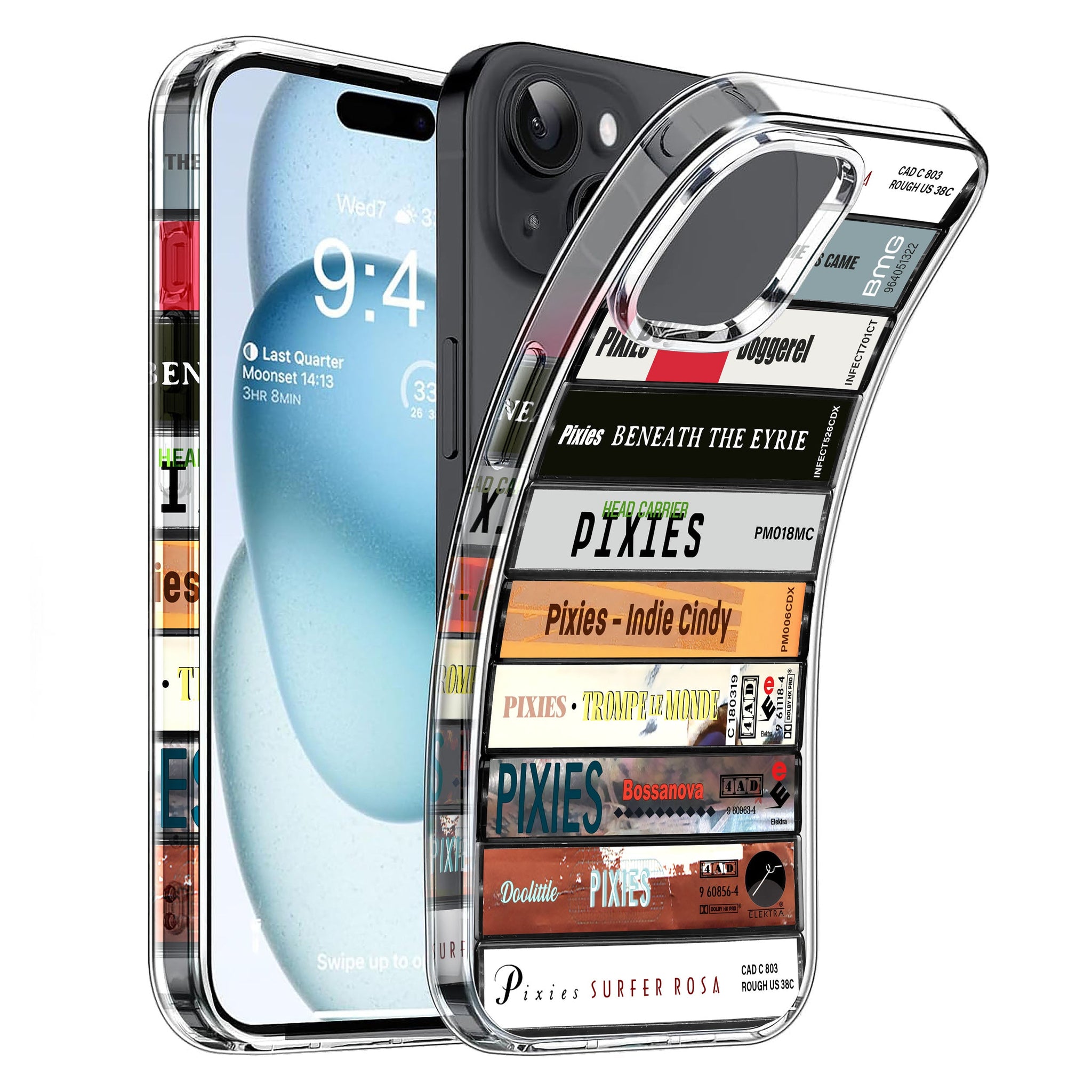 Pixies Albums Cassette Collection Retro Phone Case