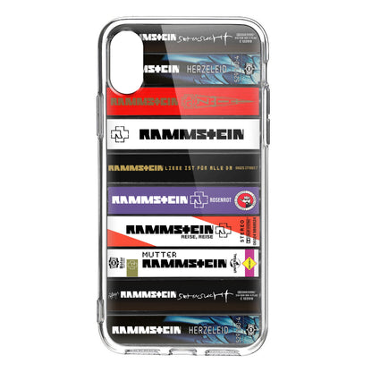 Rammstein Albums Cassette Collection Retro Phone Case