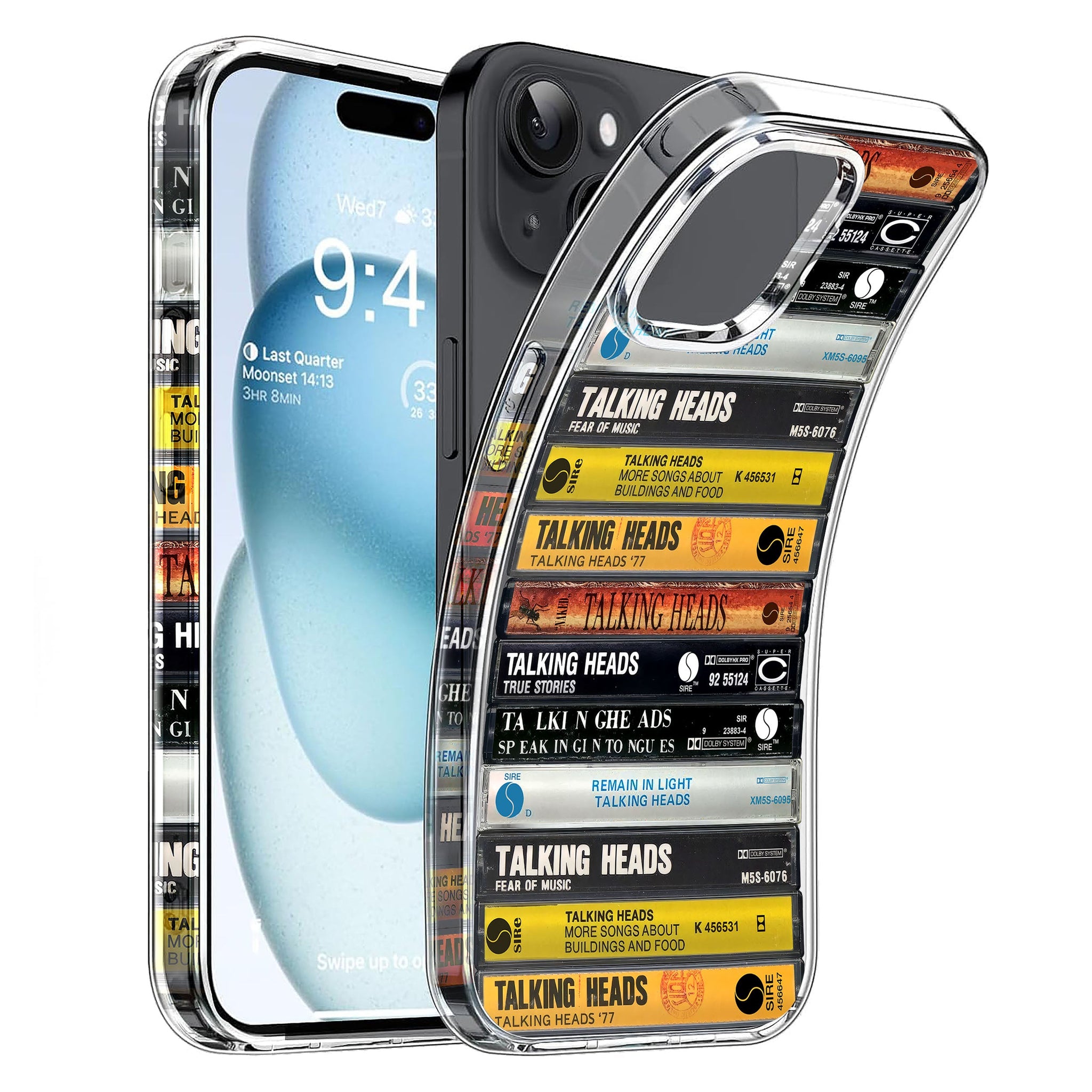 Talking Heads Albums Cassette Collection Retro Phone Case
