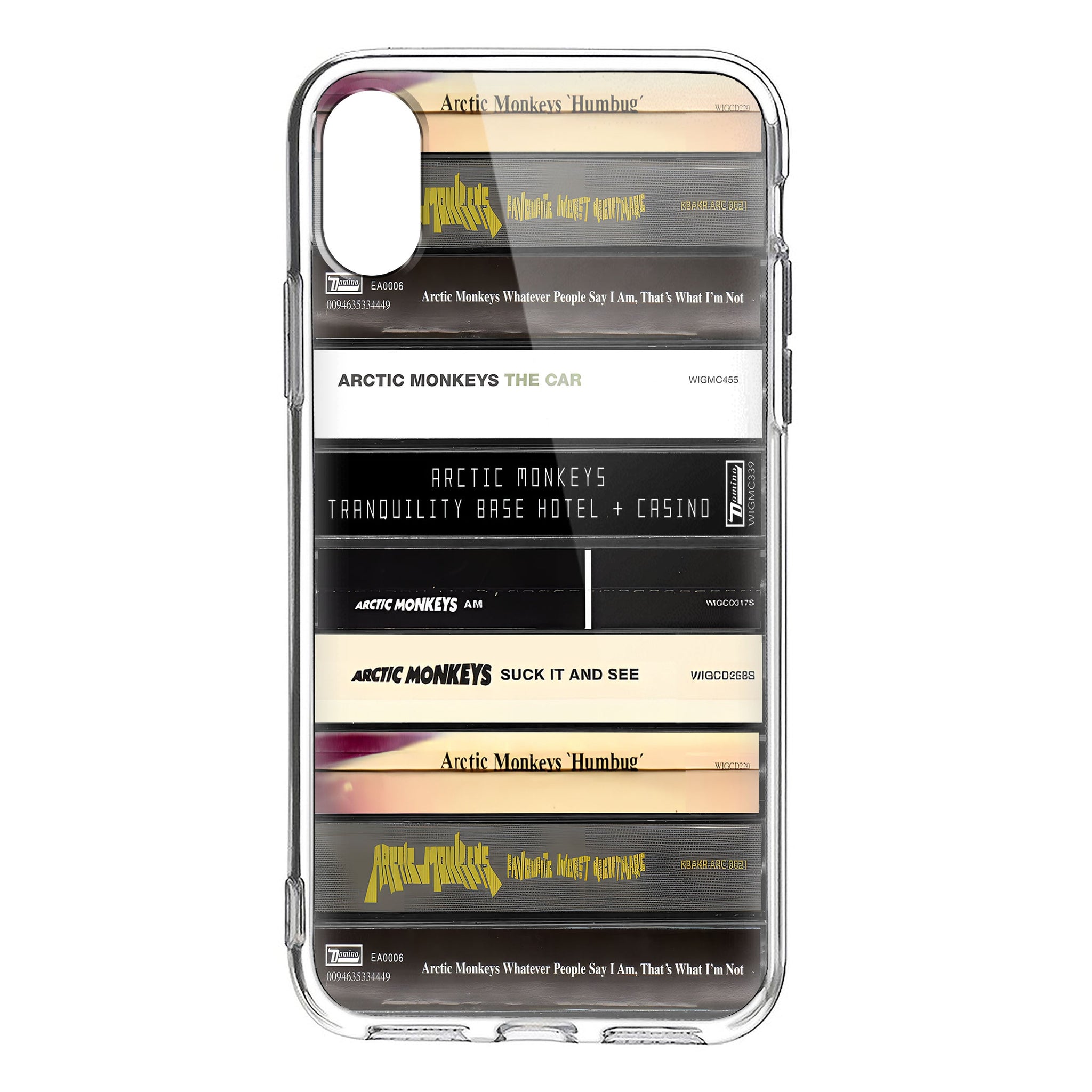 Arctic Monkeys Albums Cassette Collection Retro Phone Case