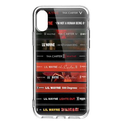 Lil Wayne Albums Cassette Collection Retro Phone Case
