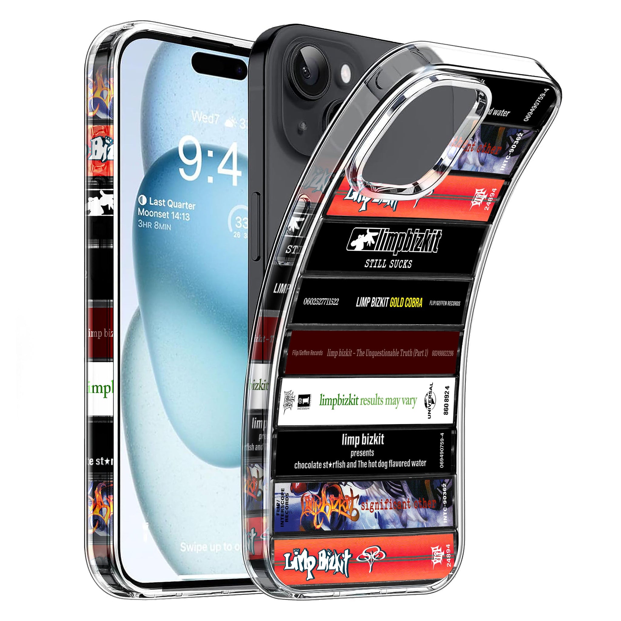 Limp Bizkit Albums Cassette Collection Retro Phone Case