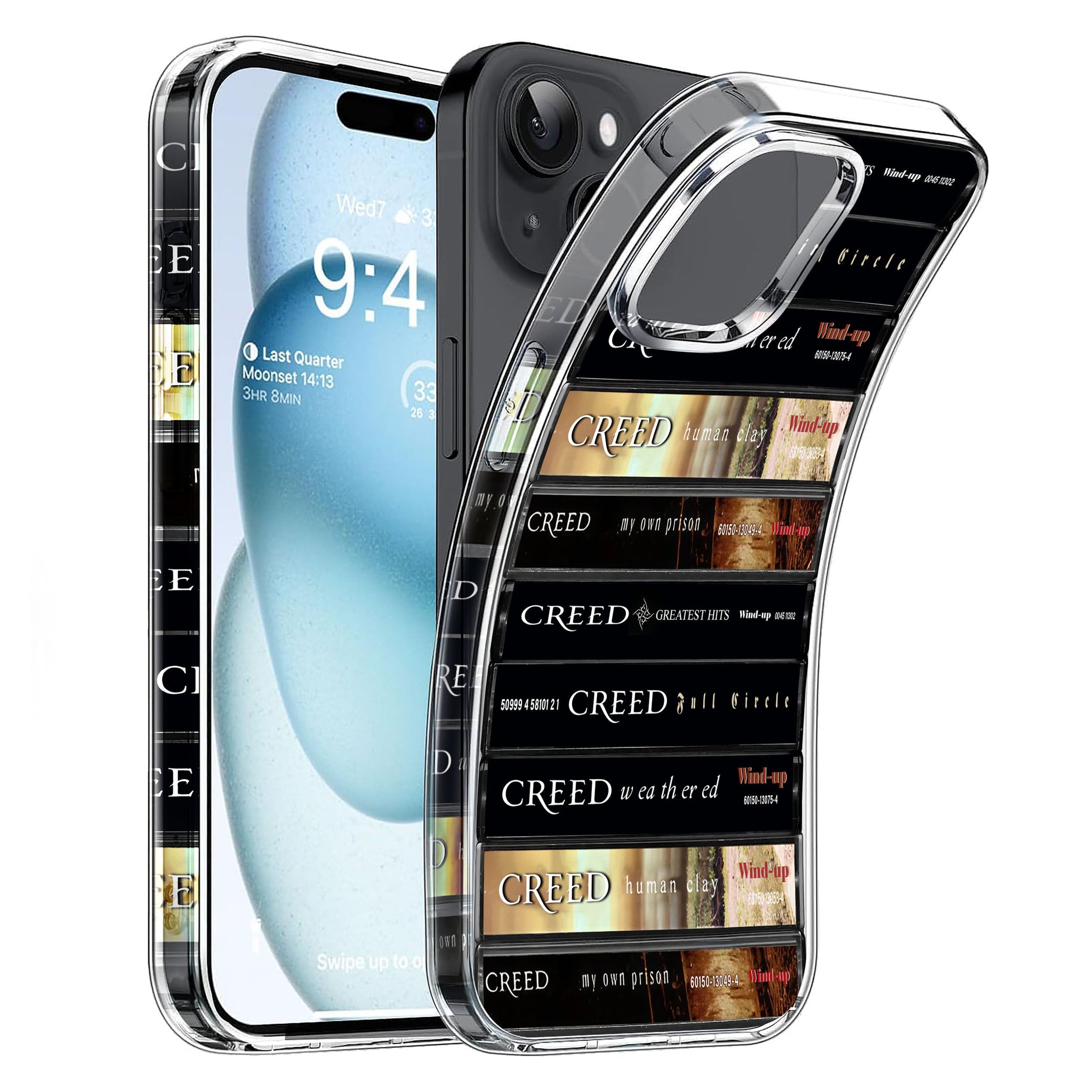 Creed Albums Cassette Collection Retro Phone Case