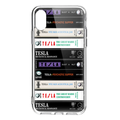 Tesla Albums Cassette Collection Retro Phone Case
