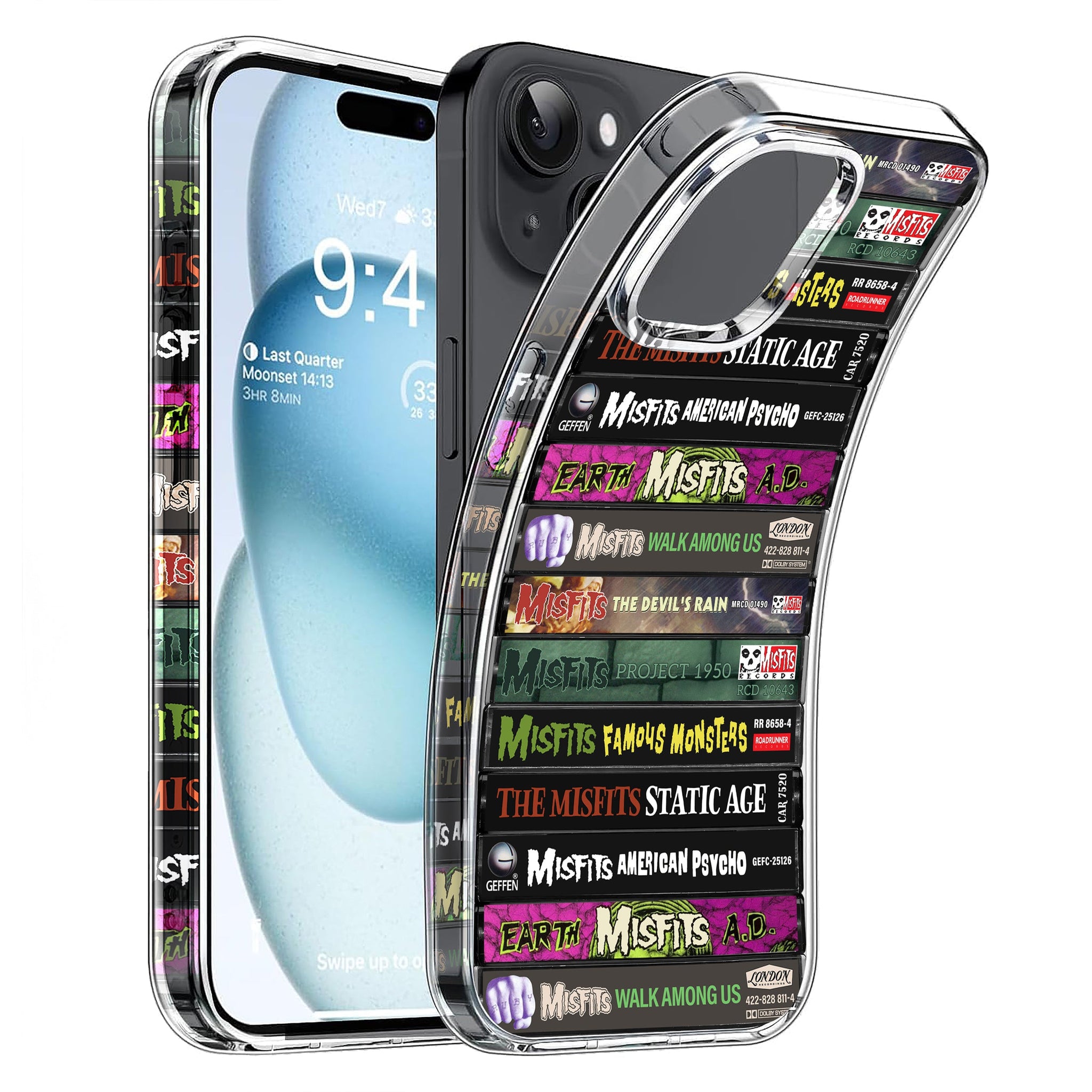 Misfits Albums Cassette Collection Retro Phone Case