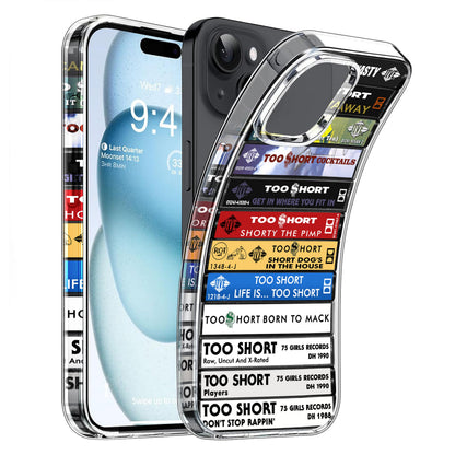 Too Short Albums Cassette Collection Retro Phone Case