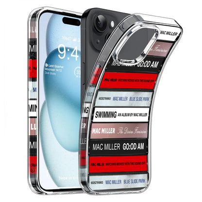 Mac Miller Albums Cassette Collection Retro Phone Case