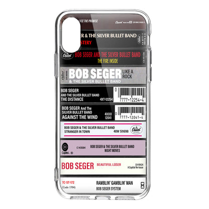 Bob Seger Albums Cassette Collection Retro Phone Case