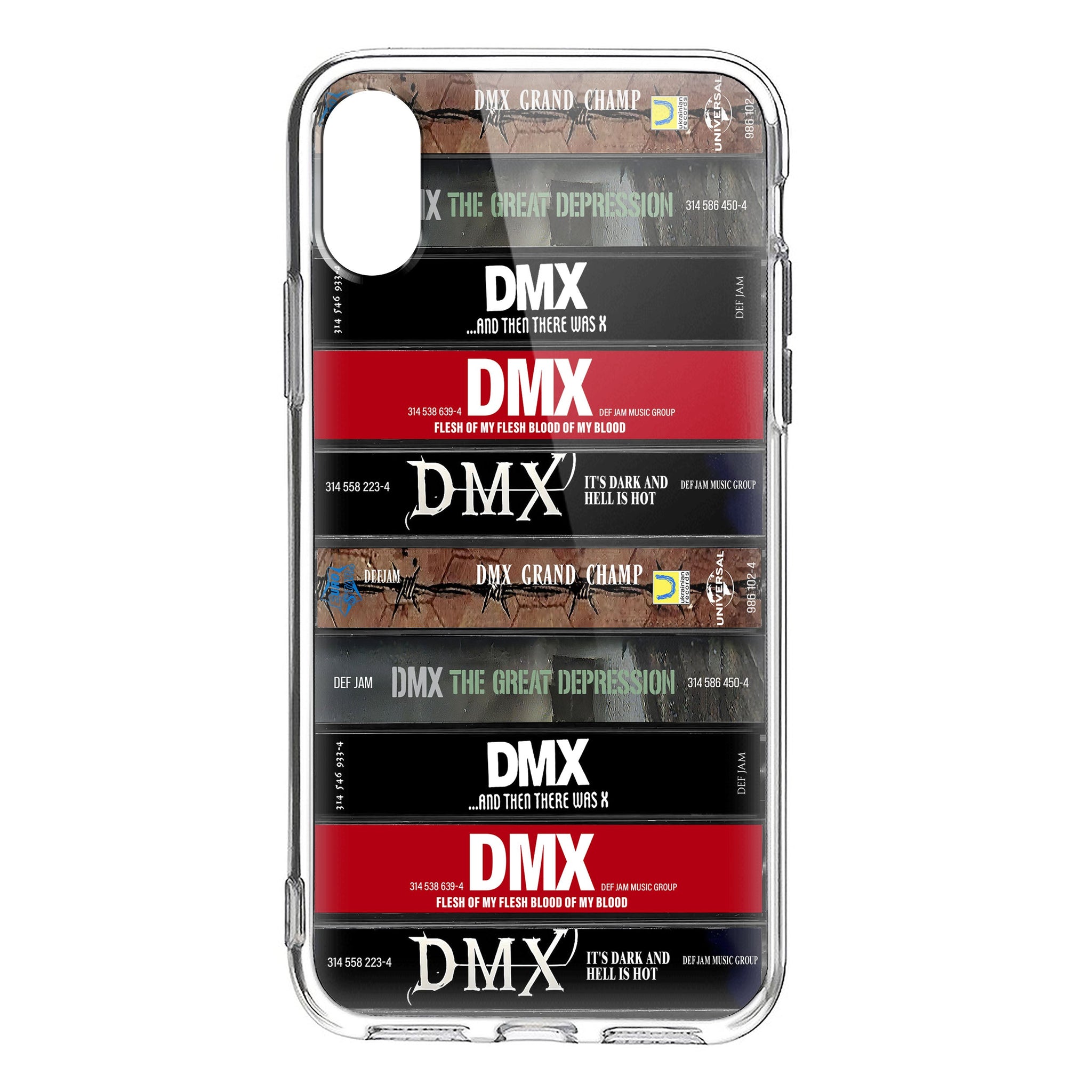 DMX Albums Cassette Collection Retro Phone Case