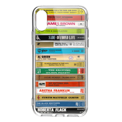 Retro Soul Albums Cassette Collection Retro Phone Case