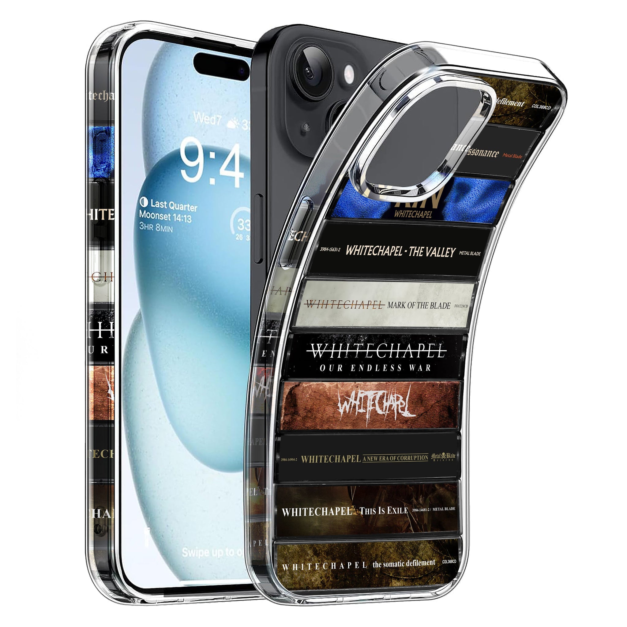 Whitechapel Albums Cassette Collection Retro Phone Case