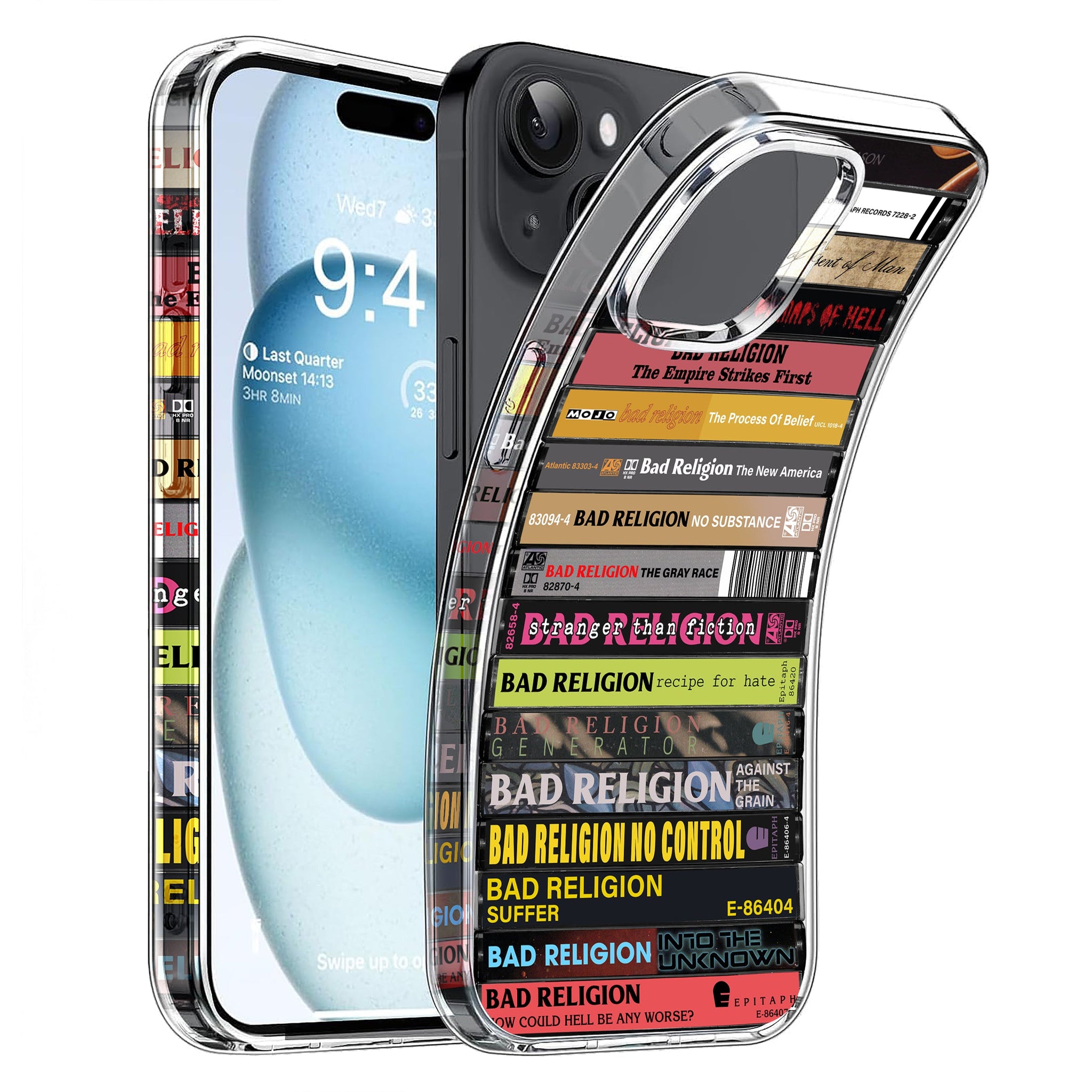 Bad Religion Albums Cassette Collection Retro Phone Case