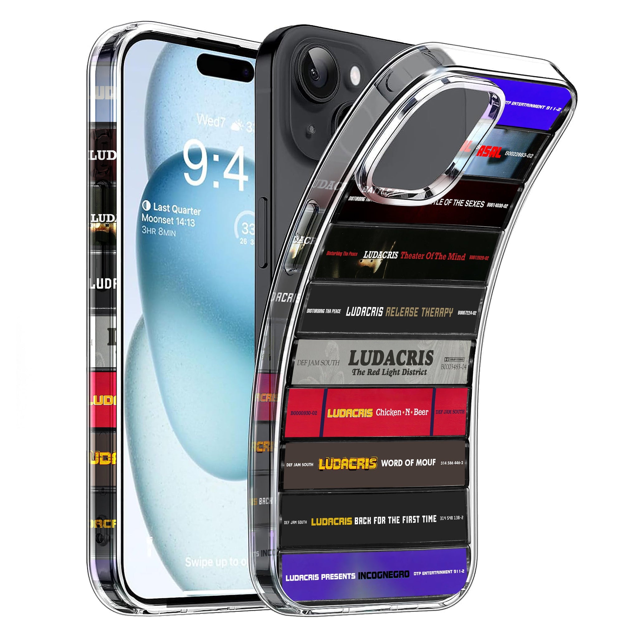 Ludacris Albums Cassette Collection Retro Phone Case
