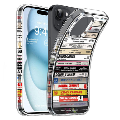Donna Summer Albums Cassette Collection Retro Phone Case