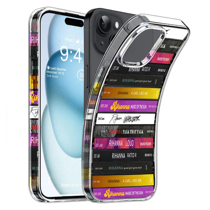 Rihanna Albums Cassette Collection Retro Phone Case