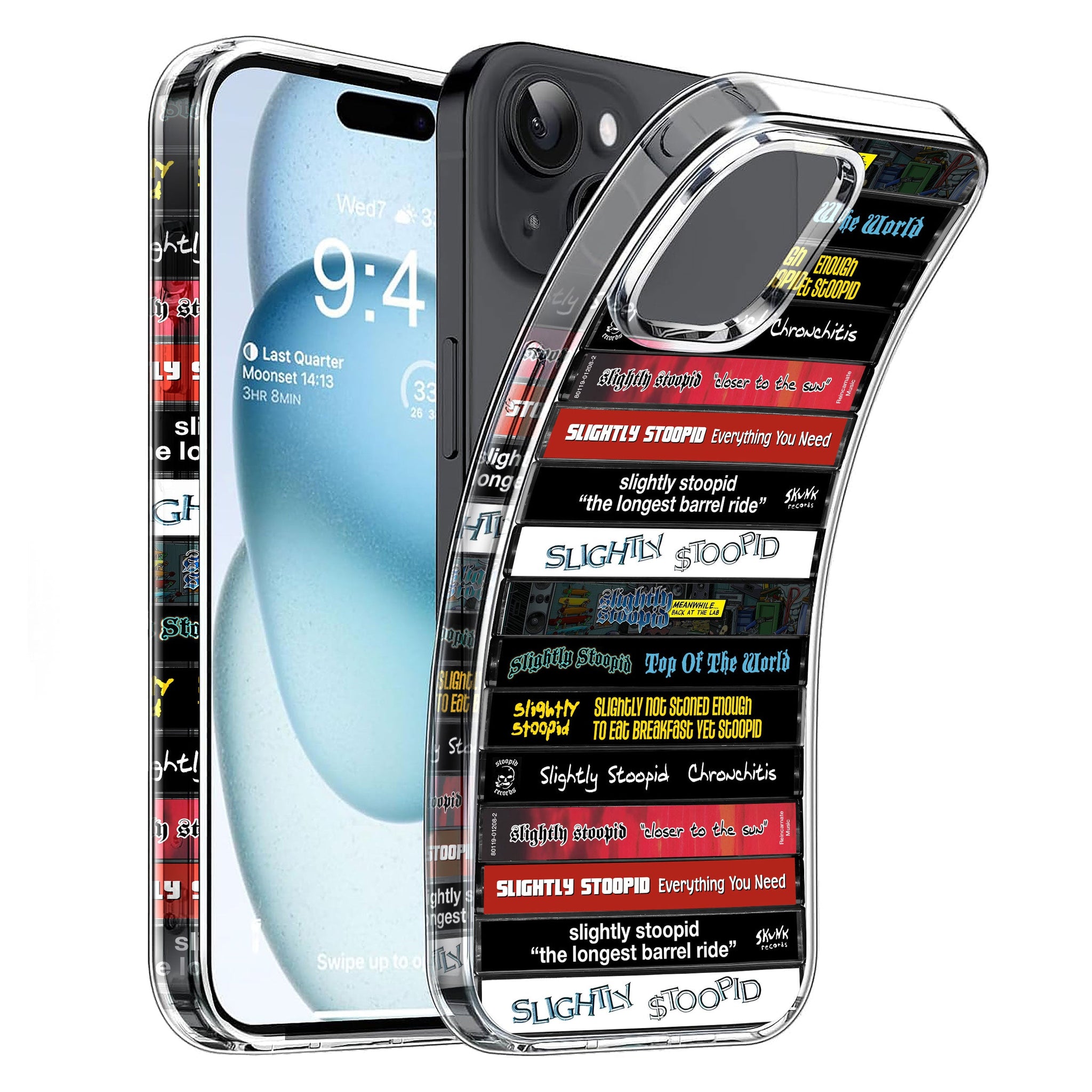 Slightly Stoopid Albums Cassette Collection Retro Phone Case