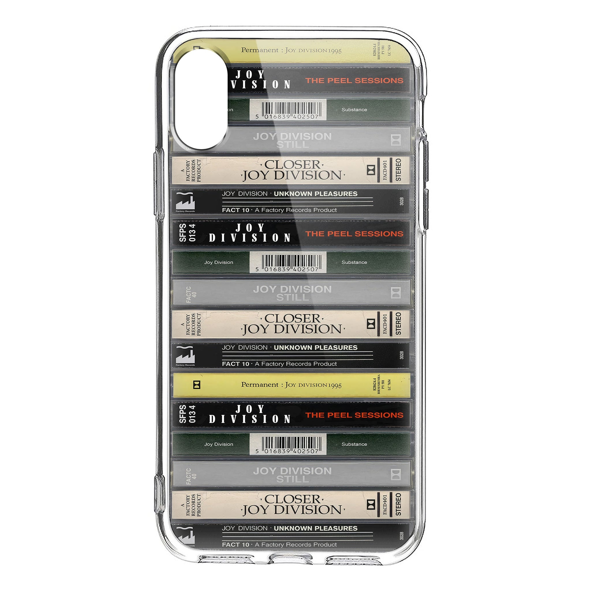 Joy Division Albums Cassette Collection Retro Phone Case