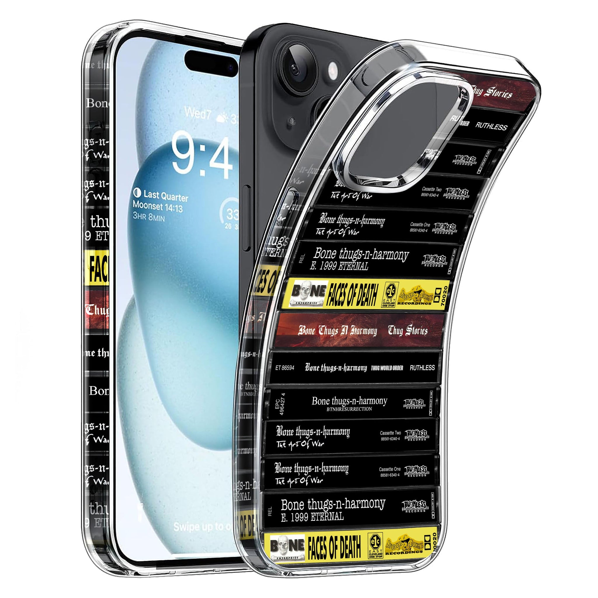 Bone Thugs-n-Harmony Albums Cassette Collection Retro Phone Case