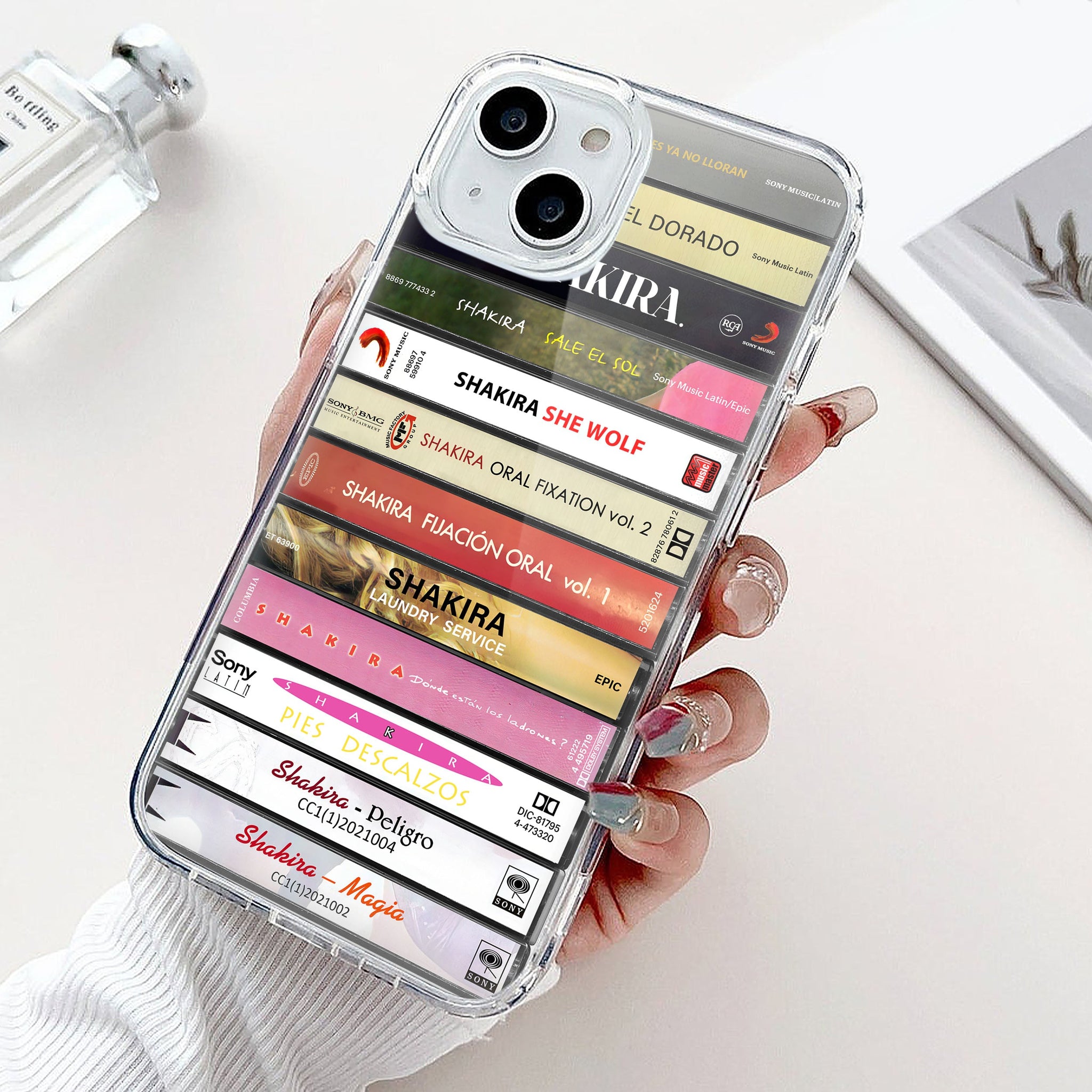 Shakira Albums Cassette Collection Retro Phone Case