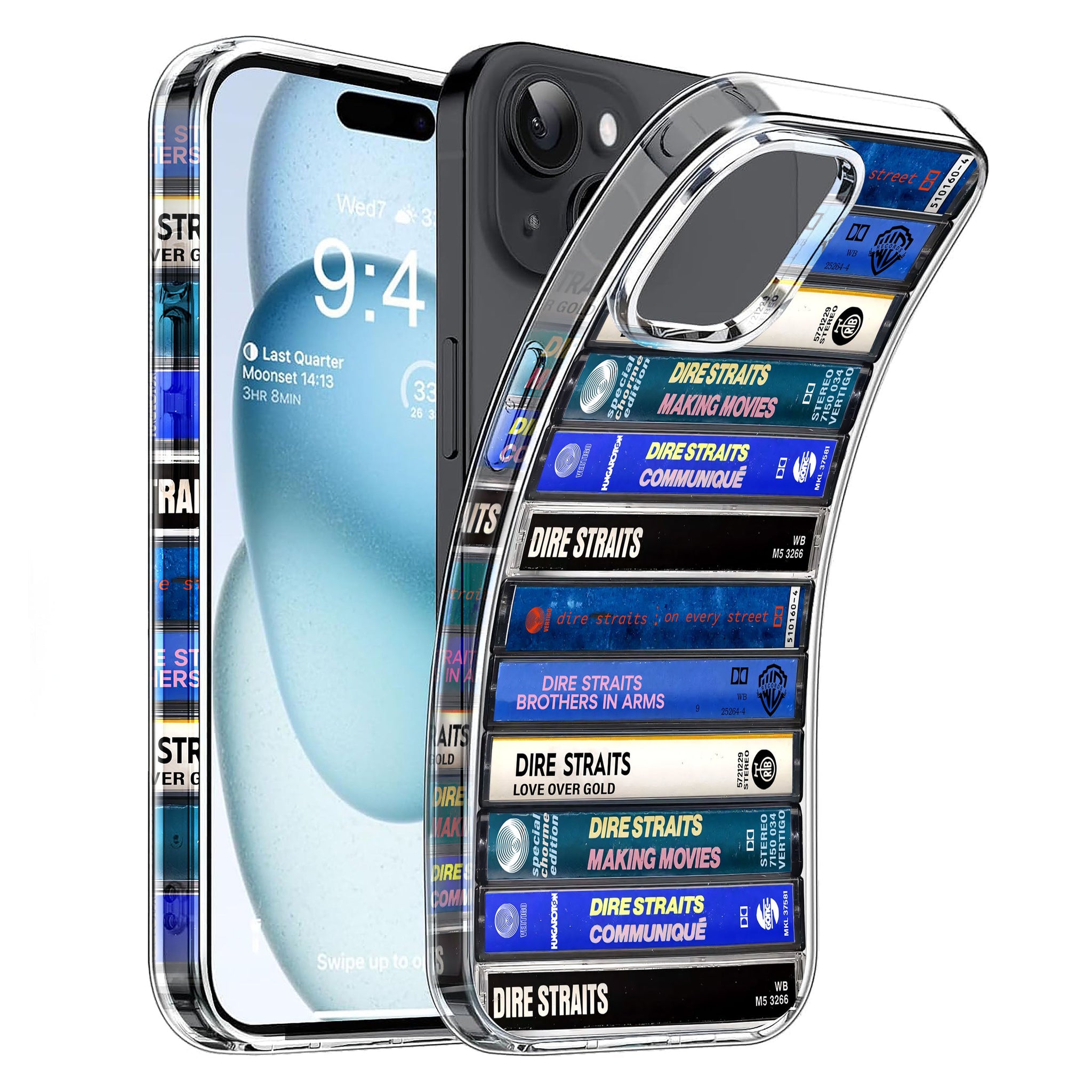 Dire Straits Albums Cassette Collection Retro Phone Case