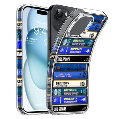 Dire Straits Albums Cassette Collection Retro Phone Case