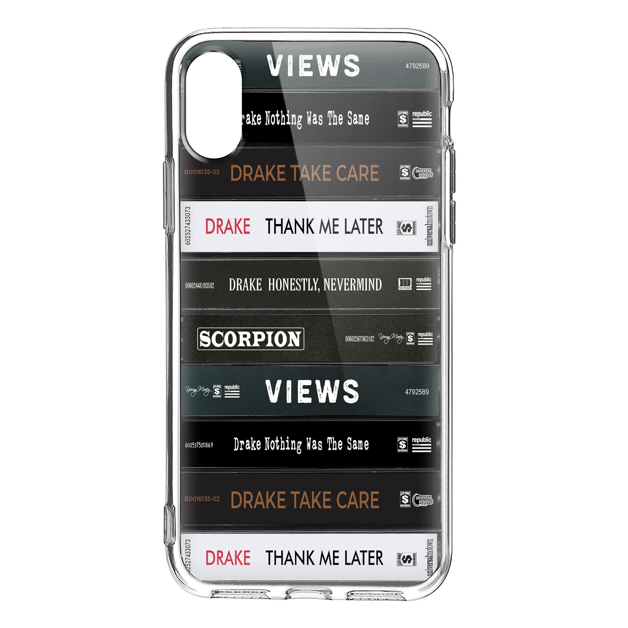Drake Albums Cassette Collection Retro Phone Case