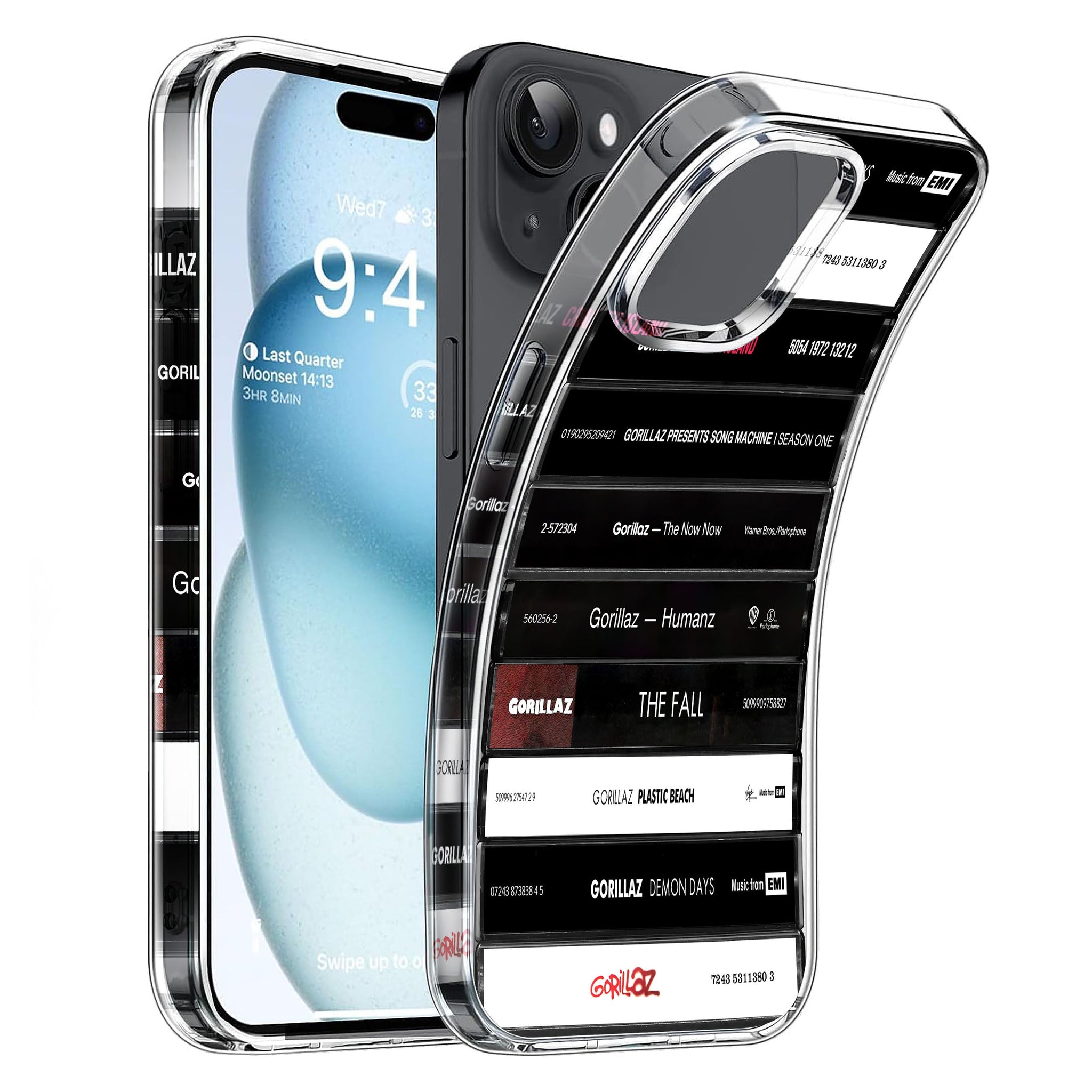 Gorillaz Albums Cassette Collection Retro Phone Case