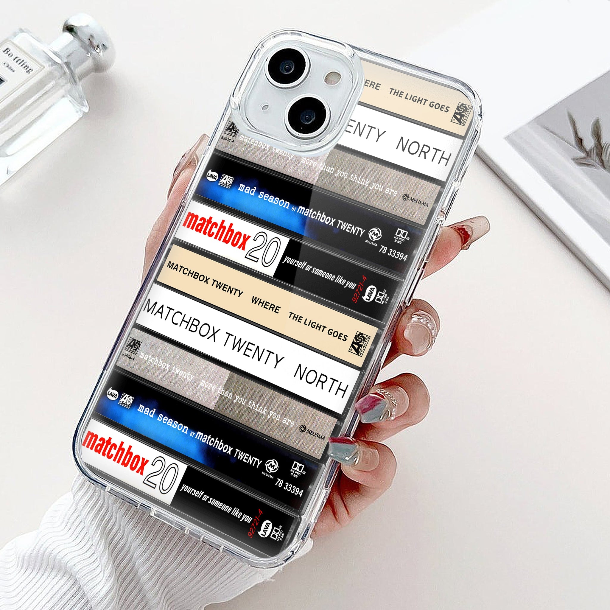 Matchbox Twenty Albums Cassette Collection Retro Phone Case