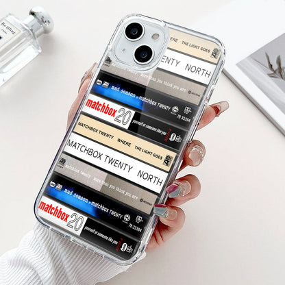 Matchbox Twenty Albums Cassette Collection Retro Phone Case