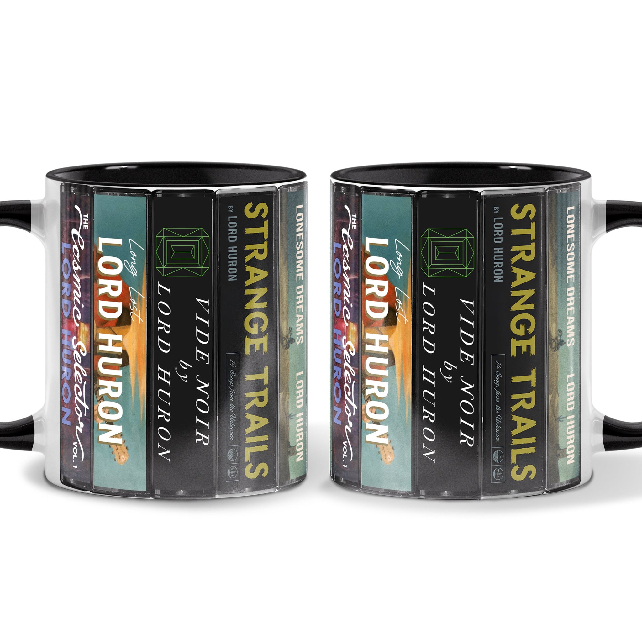 Lord Huron Albums Cassette Collection Retro Accent Mug