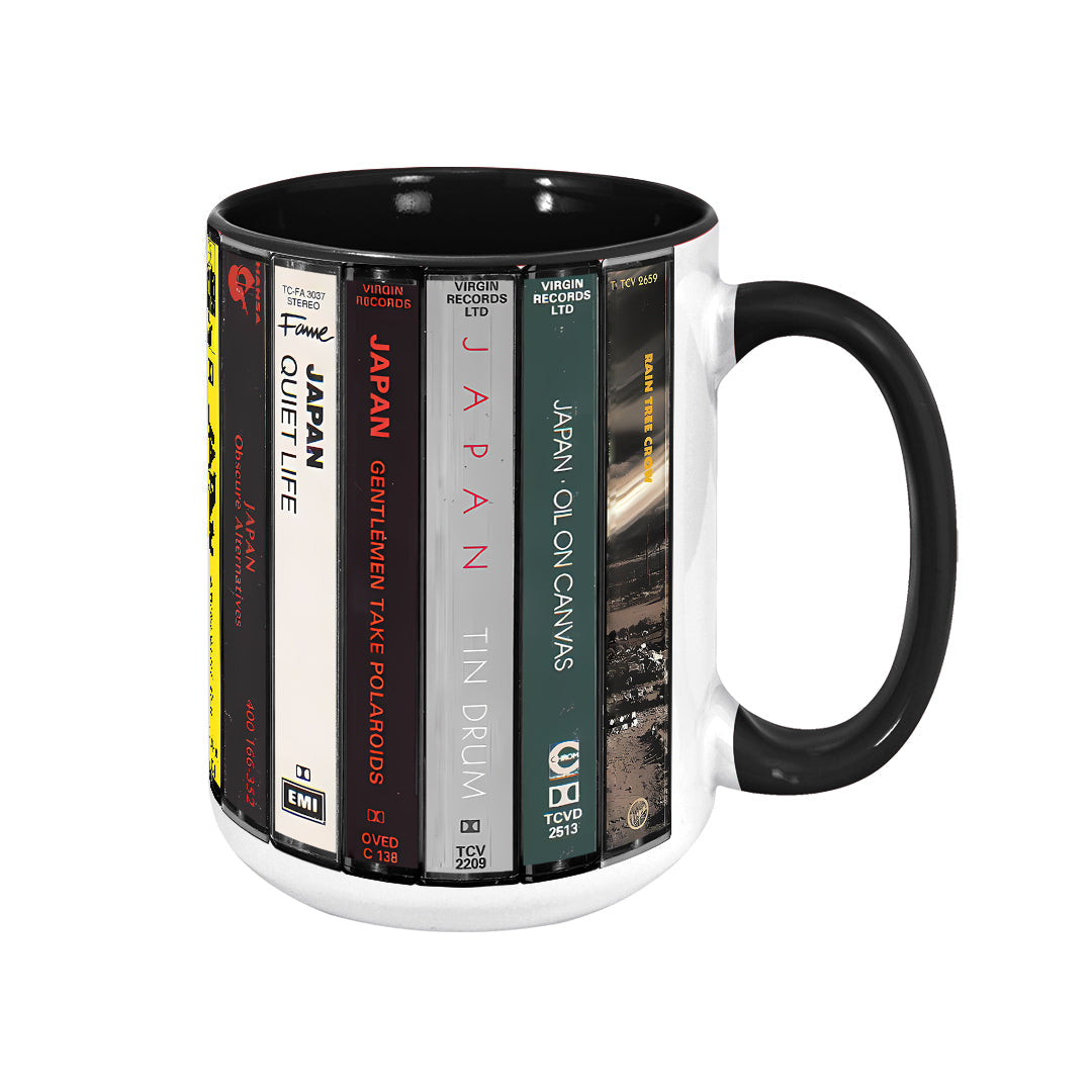 Japan Albums Cassette Collection Retro Accent Mug