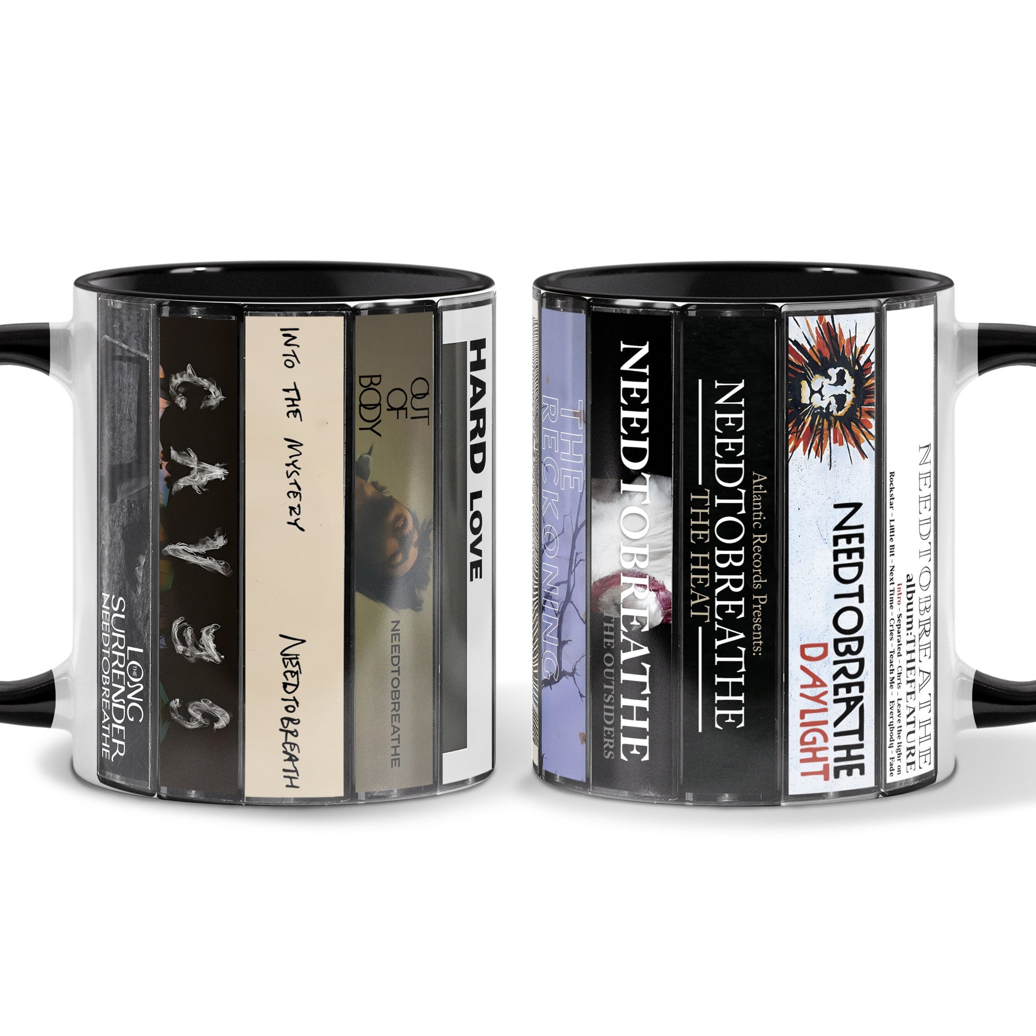 Needtobreathe Albums Cassette Collection Retro Accent Mug