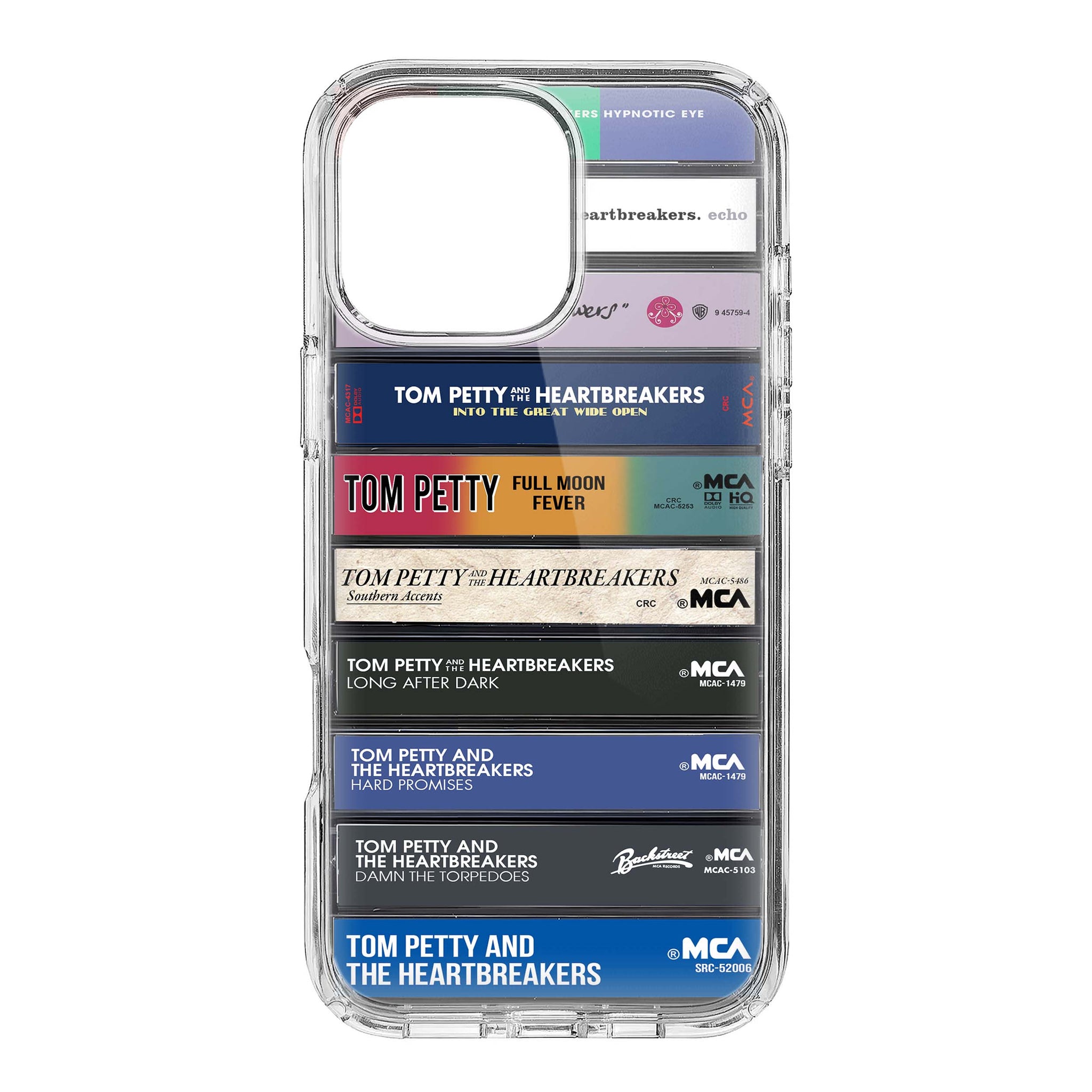 Tom Petty Albums Cassette Collection Retro Phone Case