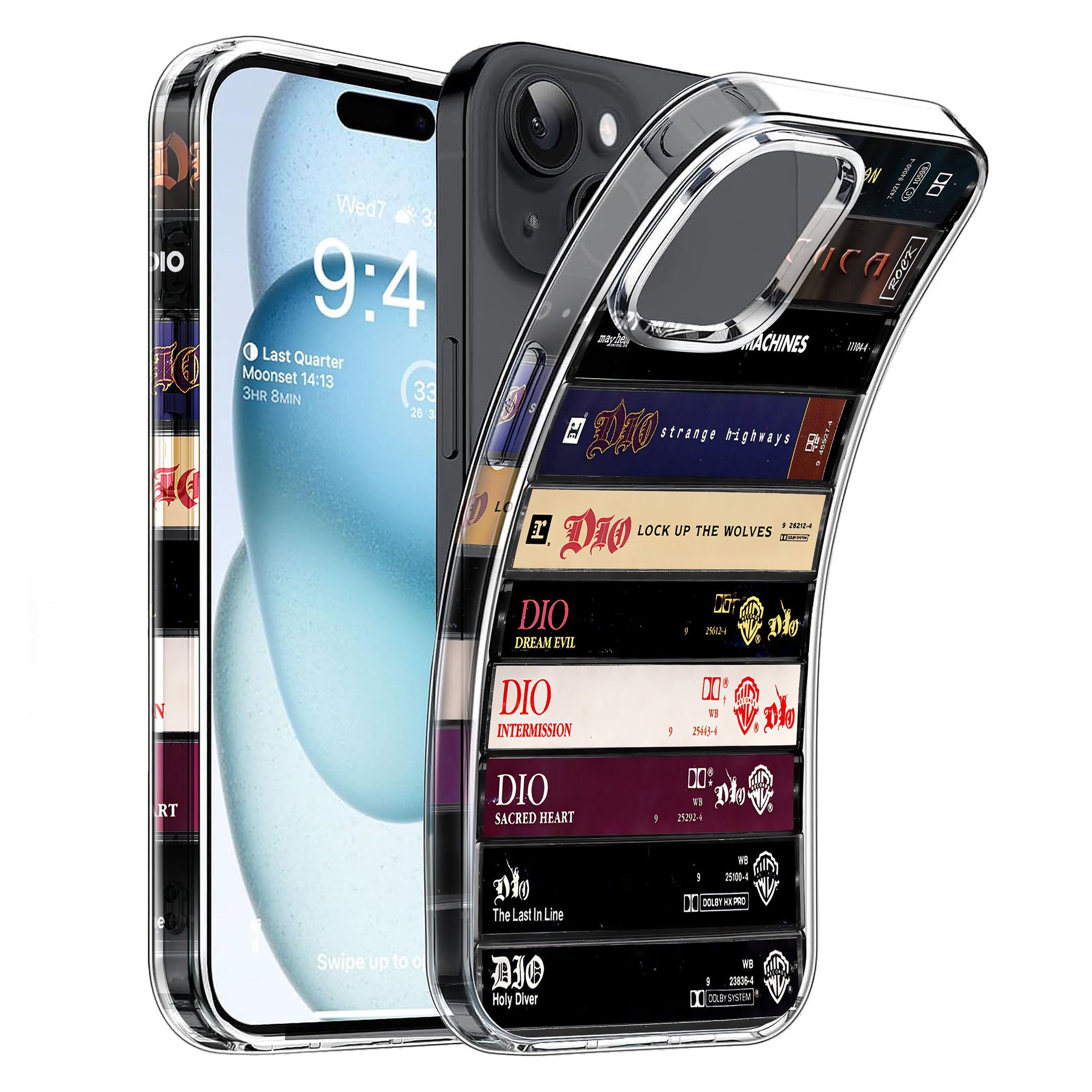Dio Albums Cassette Collection Retro Phone Case