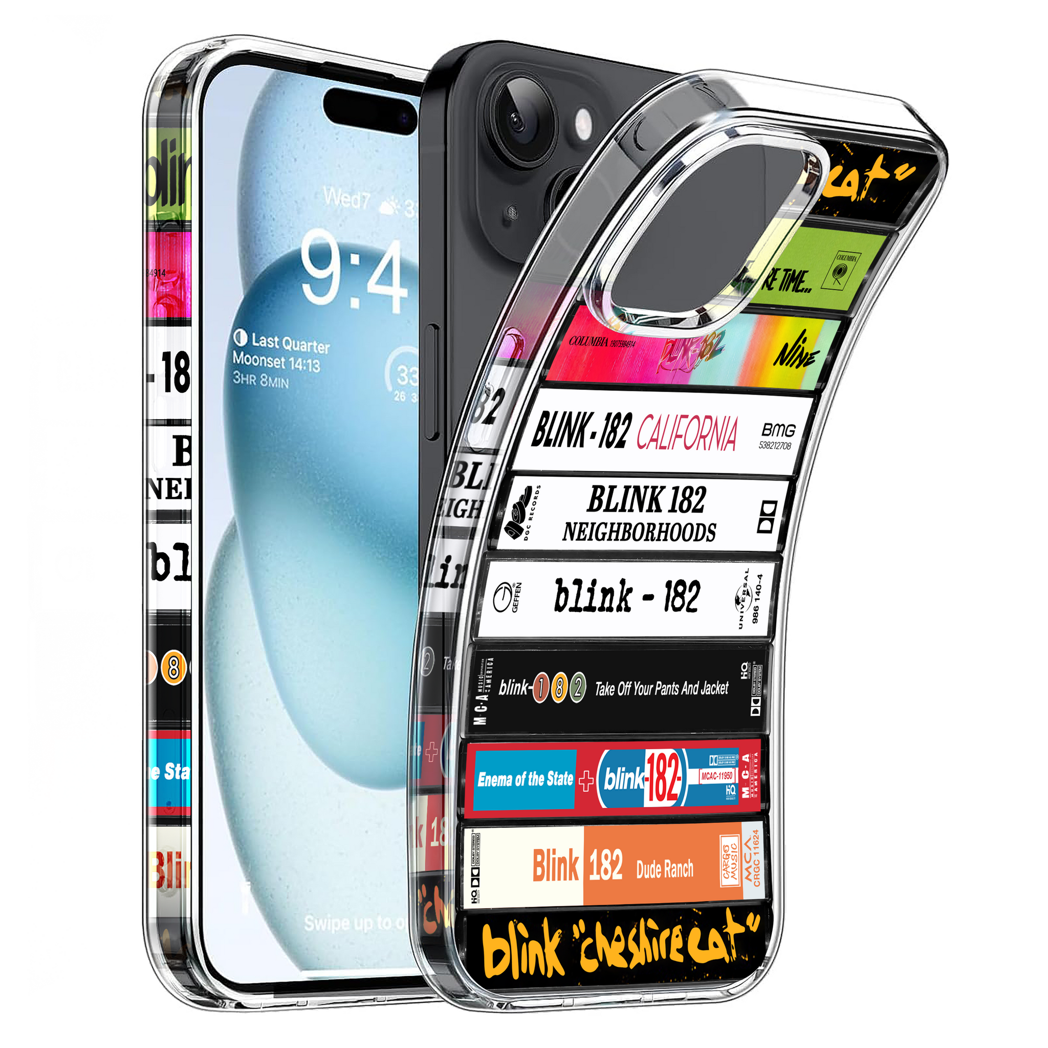 Blink-182 Albums Cassette Collection Retro MagSafe Phone Case