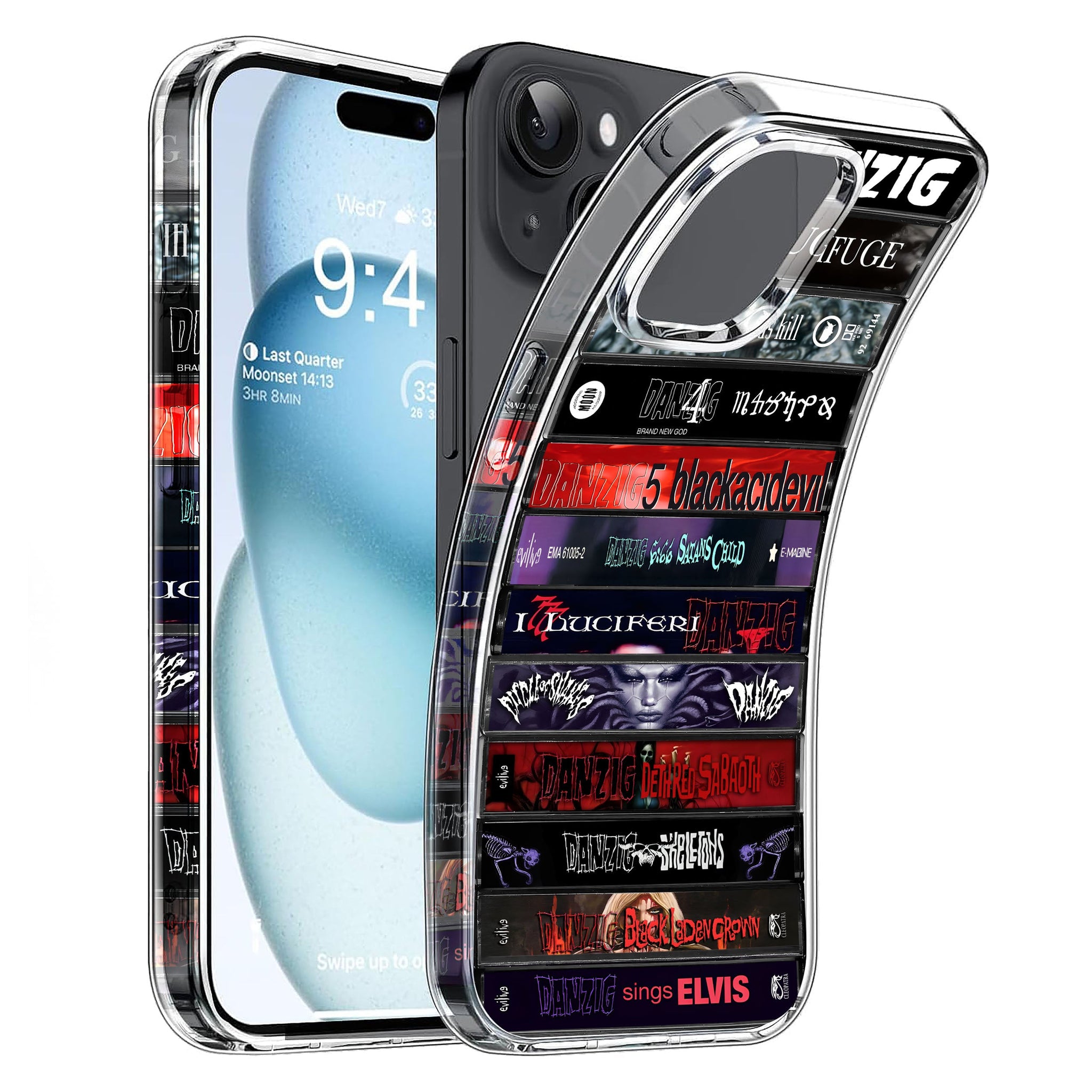 Danzig Albums Cassette Collection Retro Phone Case