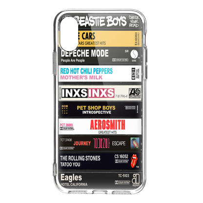 80's Rock Albums Cassette Collection Retro Phone Case